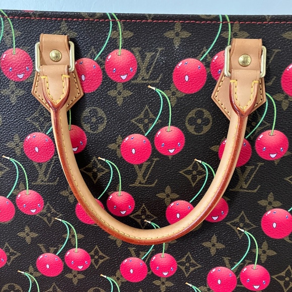 LV SAC PLAT MONOGRAM CERISE TAKASHI MURAKAMI - Picture 3 of 14